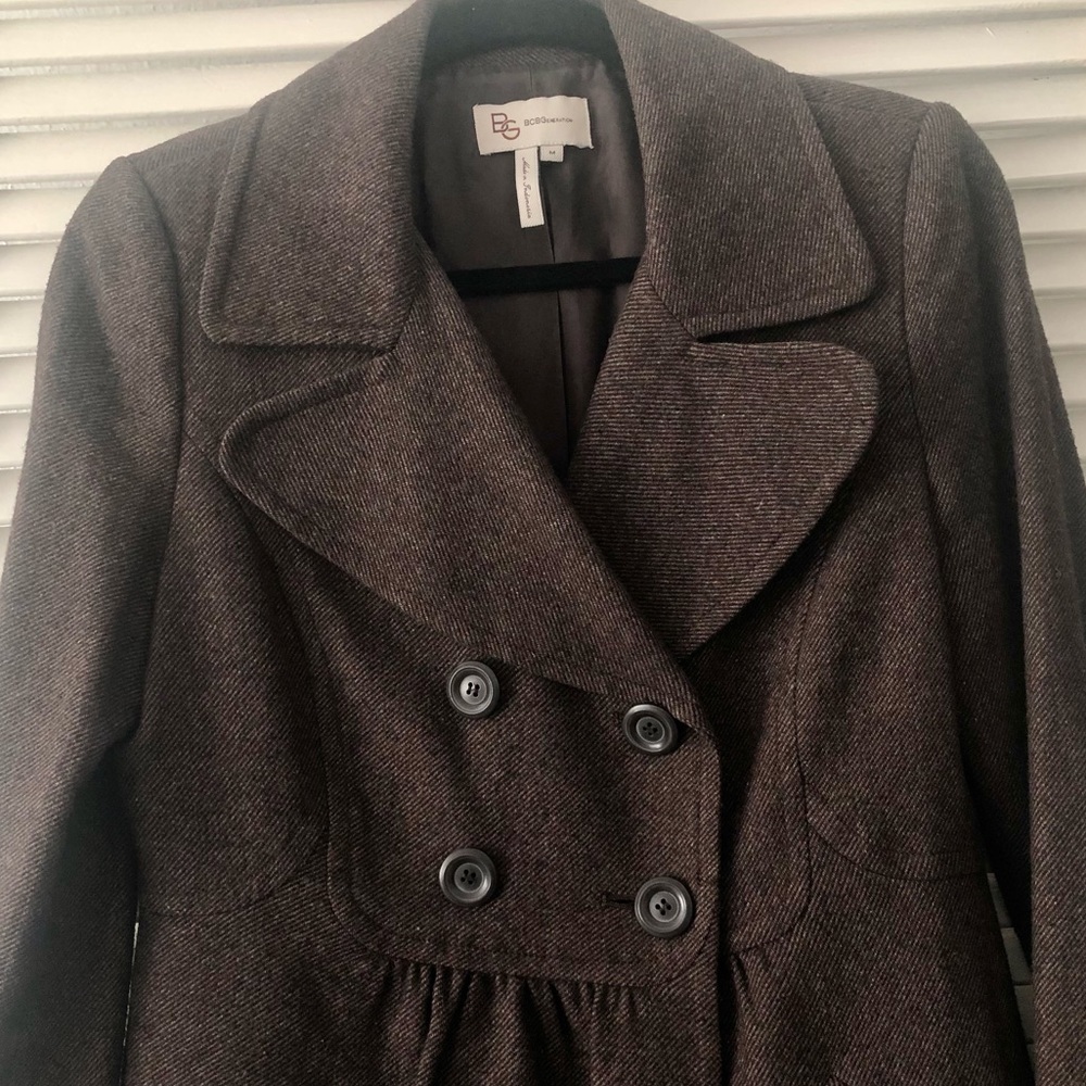 Bcbgeneration Brown Double Breasted Winter Coat - image 2